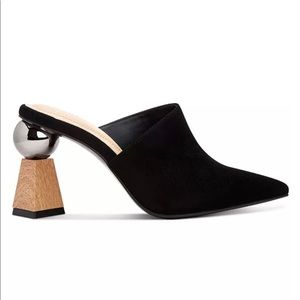 Brand new mule black shoes